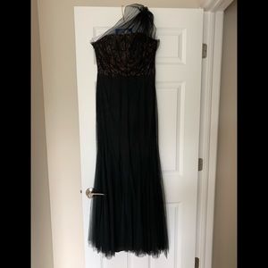 Evening floor length dress